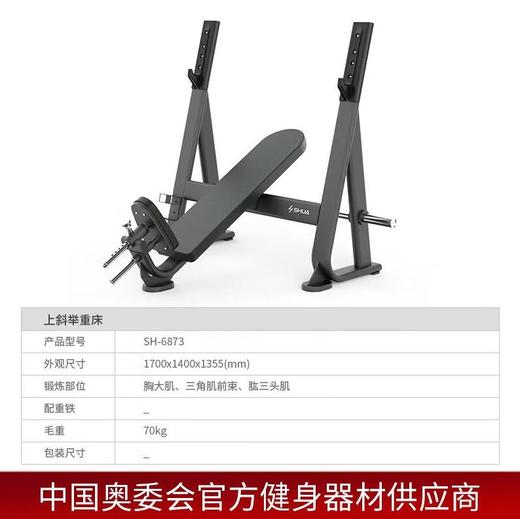 舒华上斜举重床SH-G6873-T18 商品图2