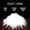 【冬季必备，白鸭绒保暖裤】纯白的季节，只有小个子羽绒裤能为你披上一层温暖的羽翼。男女同款，束脚高腰，防风保暖，细心呵护你的每一寸肌肤。 商品缩略图1