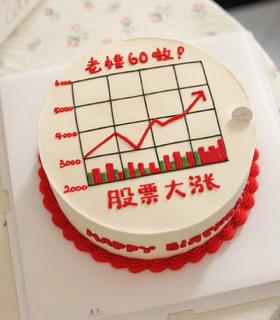 【优品系列】---【股票大涨】股票蛋糕