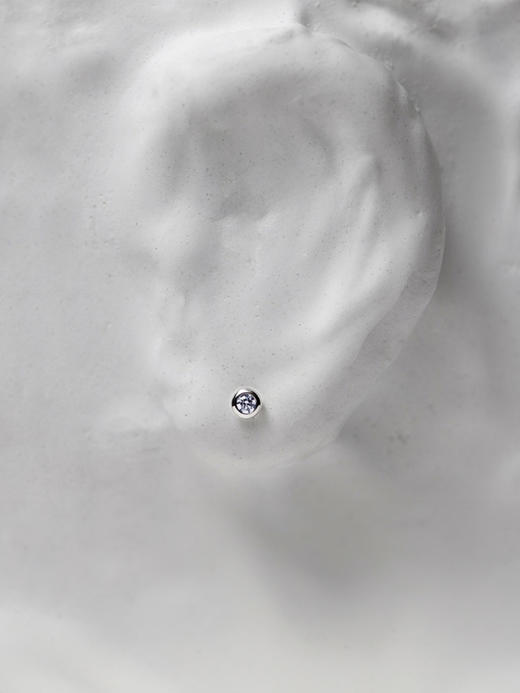 LUCINE鹿鸣珠宝 | 钻石耳钉  18k金 简约精致女 商品图0