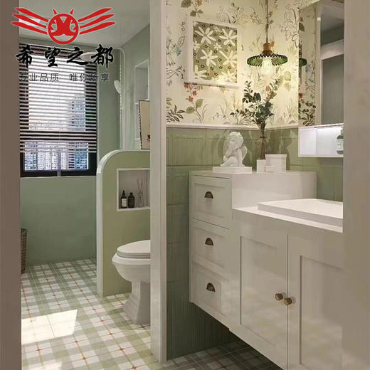 瓷砖厨房素色600x1200地砖墙砖法式花砖连纹柔光全瓷阳台卫生间 商品图3