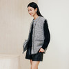 玳莎粗花呢宽肩马甲女2024年秋冬新款宽松显瘦小香风时尚上衣外套  ED37003 商品缩略图2