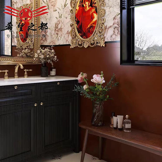 厨房法式花砖300x1200复古阳台布地板砖墙砖海基瓷砖卫浴国色天香 商品图1