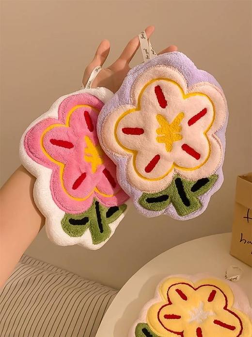 【家居百货】送一朵有钱花【网红有钱花擦手巾加厚擦手巾】这款有钱花擦手巾真心推荐给仙女们！有钱花、招桃花、擦擦有钱花，实测好用！不起球不掉毛，手感也超级舒服~年年都会发 商品图2