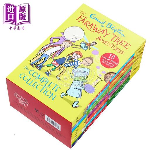 【中商原版】 Enid Blyton伊妮德·布莱顿 遥远的树历险记10册套装The Faraway Tree Adventures 英文原版 儿童探险故事 章节故事书 商品图1