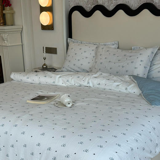 中式竹纱棉四件套， 秋冬家居的标配，新工艺竹纱棉面料，谁睡谁沦陷！【G】 商品图4