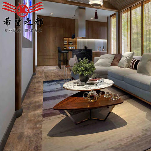 卫生间金属阳台水泥厨房微地砖墙砖900x1800哑光西班牙防滑釉瓷砖 商品图1