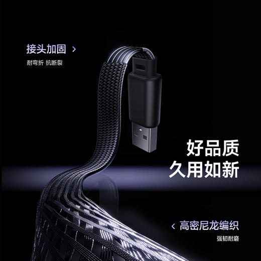 倍思 MVP系列 3 快充数据线 USB to Type-C 100W 商品图5