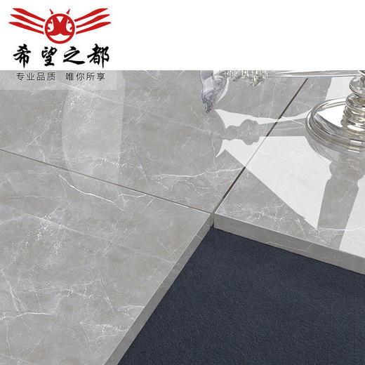 通体1600*800瓷砖客厅白之大都规格地砖大理石大板希望 灰色瓷砖 商品图3