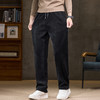【灯芯绒】【DQ】大依优型大码松紧腰直筒休闲裤长裤男舒适休闲简约百搭加肥加大男装 商品缩略图4