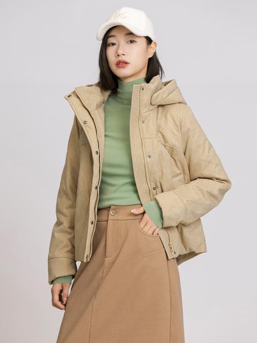 XIAOYU|斜纹磨毛夹克羽绒服244SY235 商品图2