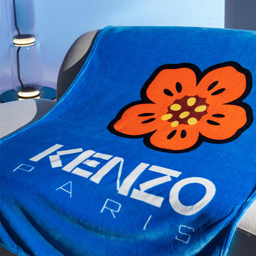 KRT-023 KENZO海棠花丝柔毯 商品图2