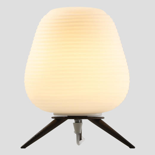 客厅抖音意大利灯具台灯田园玻璃书房卧室北欧同款螺纹 商品图2