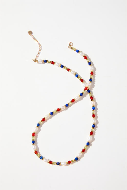 pearl moments  彩云之南 彩石珍珠项链 商品图3