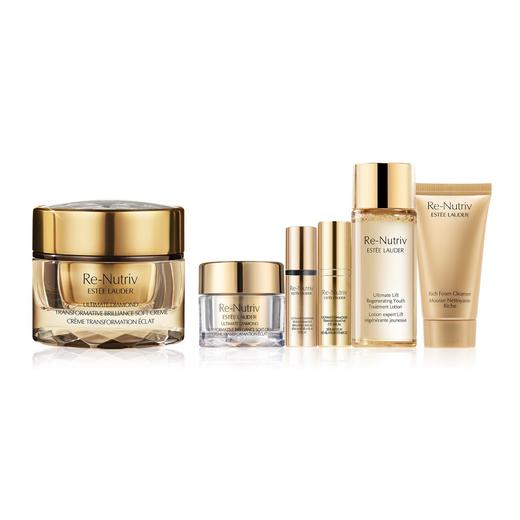 雅诗兰黛黑钻光璨面霜双十一套装 商品图0