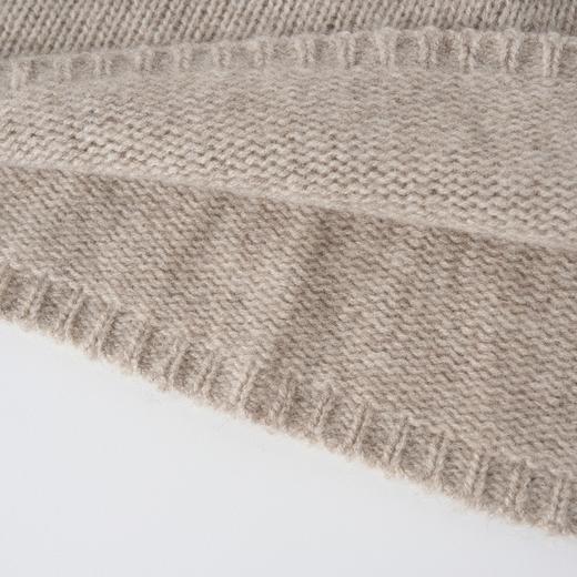 ROMI STUDIO“温暖已至”3针单边羊绒羊毛混纺软糯套头毛衫432TS338 商品图4