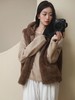 欧貂绒连帽马甲 A05341 商品缩略图2