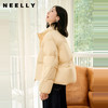 NEELLY纳俪商场同款冬季新款90白鹅绒羽绒服女宽松短款面包服外套N24104L07761 商品缩略图0