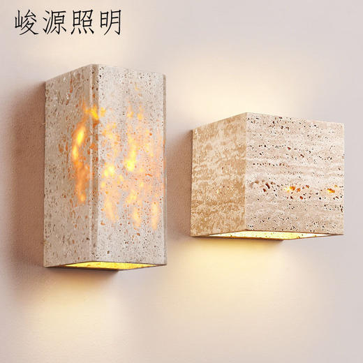 石黄洞壁灯户外创意室外民宿壁灯玄关庭院家用花园过道别墅壁灯 商品图0