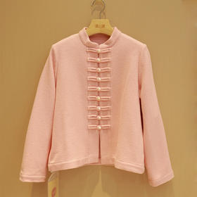 【抖音专属】中式盘扣外套（23710347H桃夭）