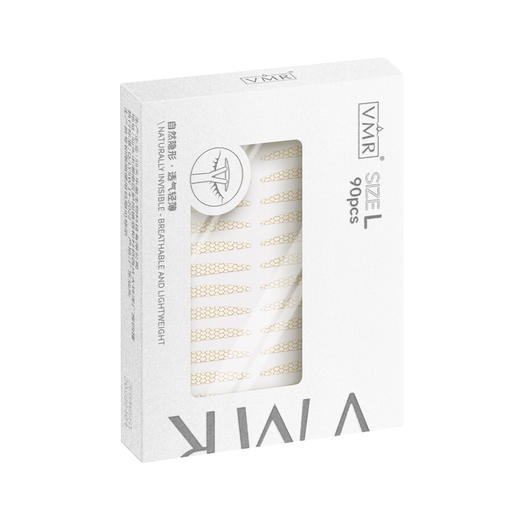 【仿真蕾丝隐形双眼皮贴，贴出妈生感双眼皮】VMR仿真蕾丝隐形自然无痕双眼皮贴，肌理设计·哑光易上妆，薄透不闷·宛若天生，持久定型眼皮下垂单双眼皮贴QQ 商品图4