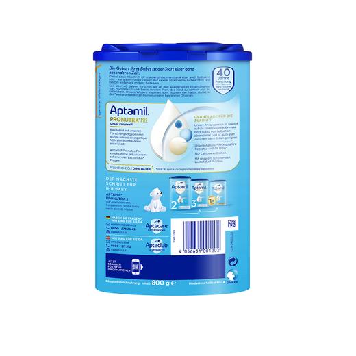 【品牌直供】德国爱他美经典版婴儿配方奶粉pre段 0-6个月 800g【超过6罐请分开下单】 商品图1