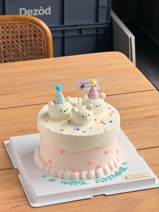 一家三口小熊蛋糕 商品图1