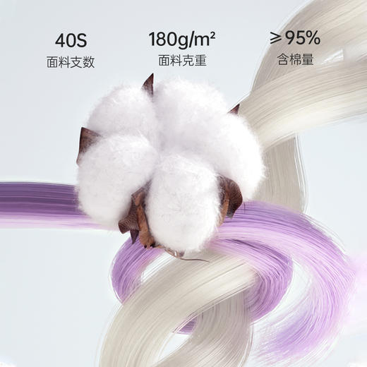 【棉疆溯源】洁丽雅少年与狐家居服薄款圆领宽松居家长袖休闲简约风 商品图1