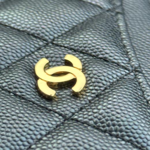 Chanel 鱼子酱 CF单层卡包  海扣 商品图10