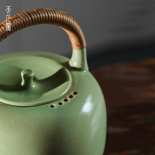 问鼎天石窑青汝大平安壶（缺货） 商品图4