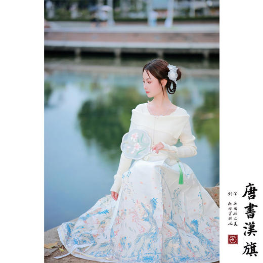 【凤 羽】织金妆花精美工艺新中式国风马面裙腾蛟起凤套装 商品图0