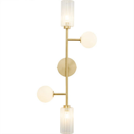 卫生间铜壁后现代卧室书房轻奢全设计师餐厅北欧灯具客厅壁灯创意 商品图4