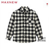 【棉羽】童装格纹翻领棉服1N4343602 商品缩略图0