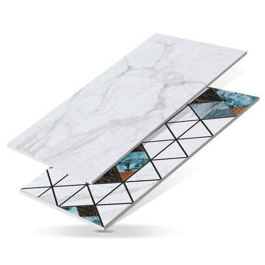 墙砖*地砖300北欧白瓷片卫生间希望墙砖现代600 厨房大理石爵士 商品图4