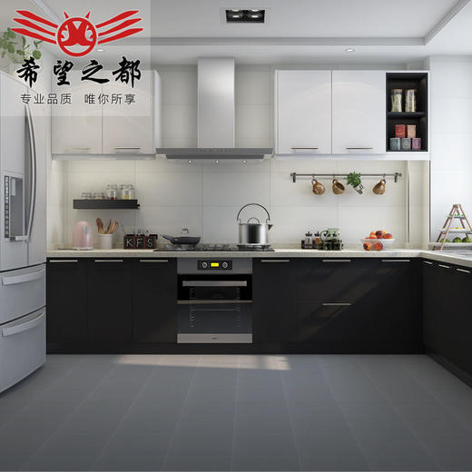 哑光墙砖灰色灰色卫生间仿古砖纯白色600地砖瓷砖300x600客厅厨卫 商品图3