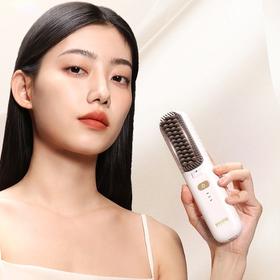 bruno 无线直发梳小巧便携双层MCH速热