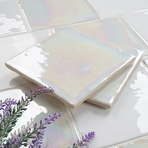 厨房餐厅浴室150x150mm西班牙吧台墙砖北欧卫生间瓷砖幻彩小白砖 商品图3