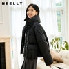 NEELLY纳俪商场同款冬季新款90白鸭绒羽绒服女通勤简约保暖面包服N24104L07738 商品缩略图0