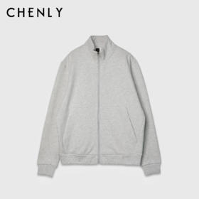尘衣｜男款纯棉抓绒纯色卫衣