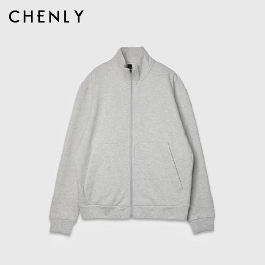 尘衣｜男款纯棉抓绒纯色卫衣 商品图0