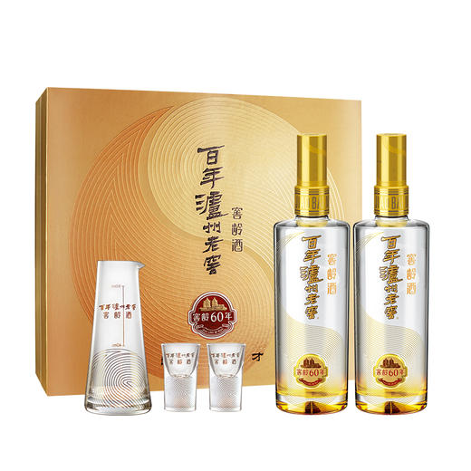 【酒厂直营】52度 百年泸州老窖窖龄酒60年 锦绣前程礼盒 500ml*2  泸州老窖官方旗舰店 商品图7