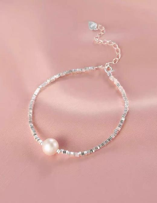 碎碎银贝珠手链 商品图0