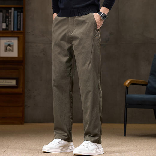 【新款DQ】大依优型大码直筒休闲长裤男舒适休闲简约百搭加肥加大男装潮款 商品图10