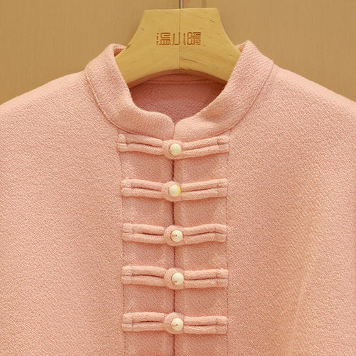 【抖音专属】中式盘扣外套（23710347H桃夭） 商品图1