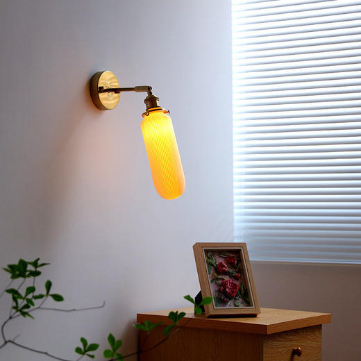 飘窗日式阅读书房卧室款壁灯同款灯陶瓷床头客厅设计师小红书民宿 商品图2