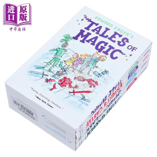 预售 【中商原版】魔法故事4册盒装 Tales of Magic Boxed Set 英文原版 儿童文学故事 青少年奇幻小说 经典魔法故事系列中学生阅读 商品图1