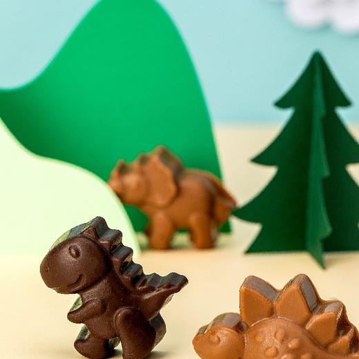 巧克巧蔻 卡通恐龙巧克力礼盒 60g 商品图4