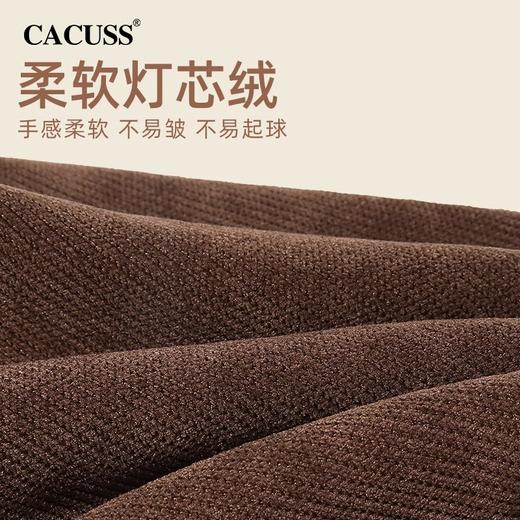 CACUSS堆堆帽秋冬季灯芯绒冷帽日系包头帽复古套头帽子百搭月子帽ZZ240634 商品图4