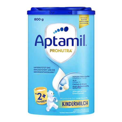 [保税区]德国 爱他美（Aptamil）婴儿配方奶粉易乐罐蓝罐 800g 2+段 商品图0