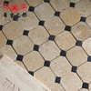 日式马赛克石黄洞复古300X300mm石地砖防滑天然米侘寂莱姆八角 商品缩略图2